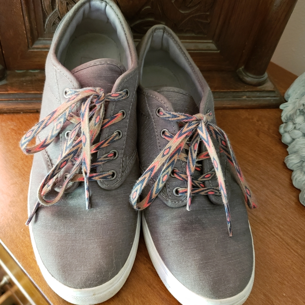 Vans Gray Skate Shoes
